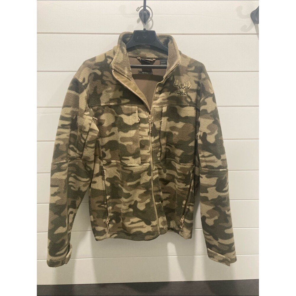 RedHead Men's Full-Zip Camouflage Fleece Jacket-Hunting/Outdoor - Size M-EUC